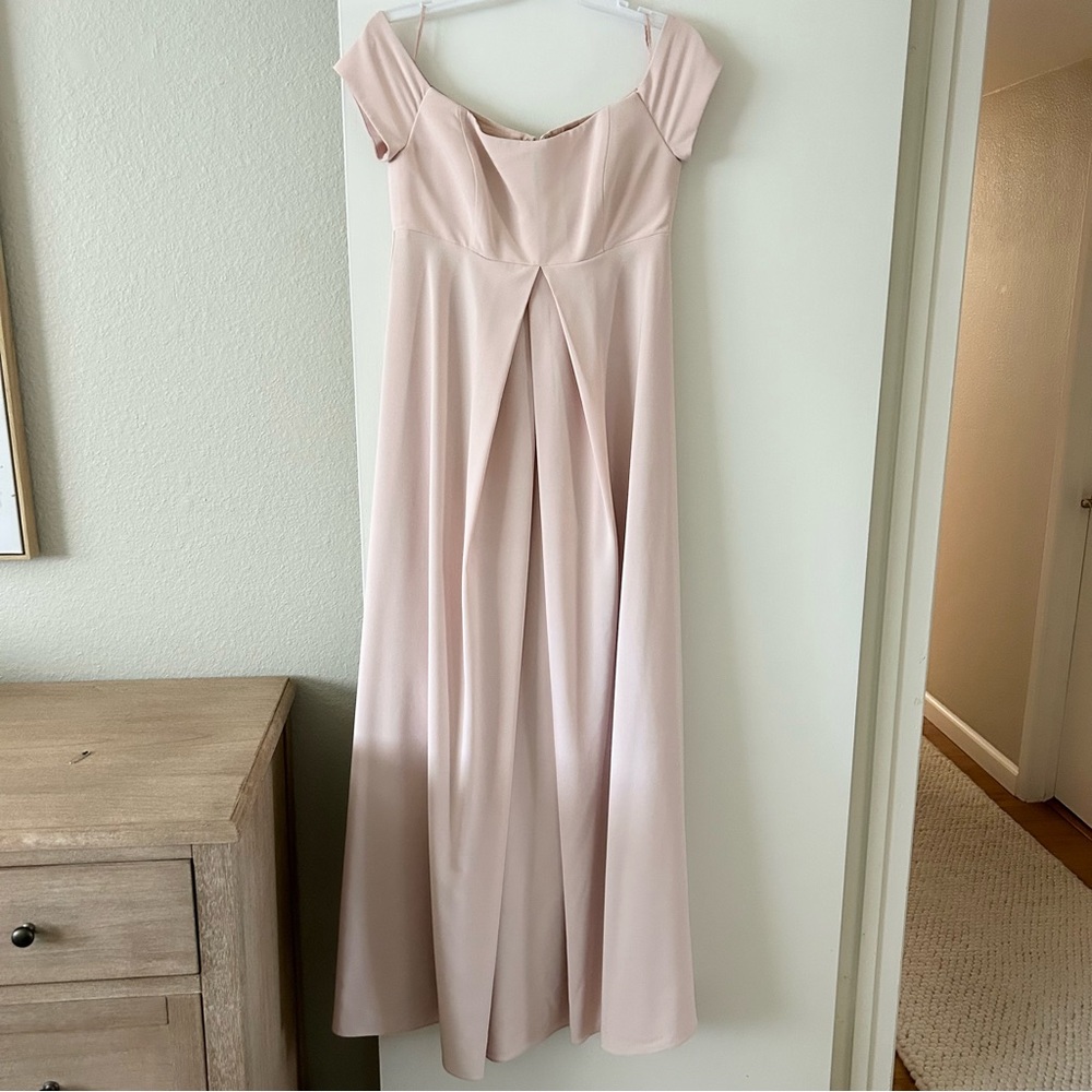 Amsale Autumn Maternity Bridesmaids Dress
